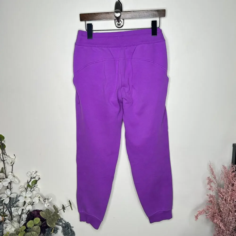 LULULEMON Scuba High-Rise Jogger Moonlit Magenta Purple {L26} - Picture 5 of 7